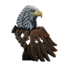 Edge Sculpture-Bald Eagle