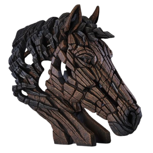 Edge Sculpture-Horse Bust