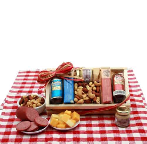 Signature Sampler Meat & Cheese Gift Basket