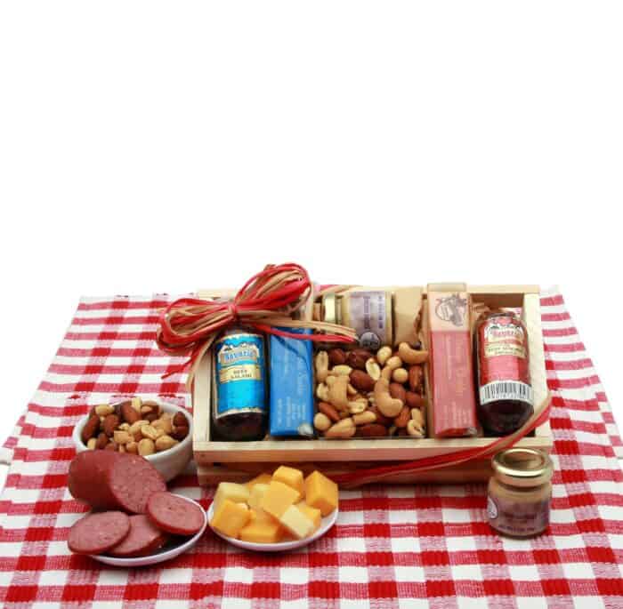 Signature Sampler Meat & Cheese Gift Basket