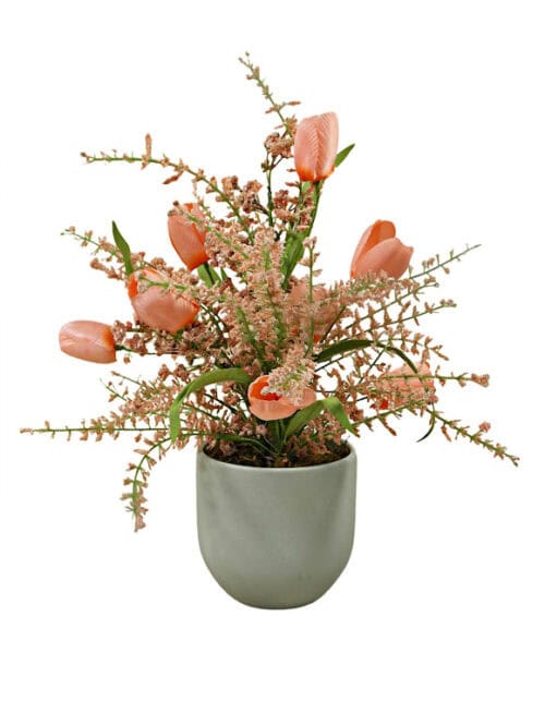 Artificial Spring Arrangement - Peach