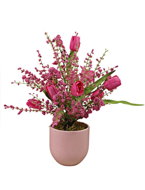 Artificial Spring Arrangement - Pink