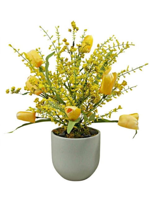 Artificial Spring Arrangement - Yellow